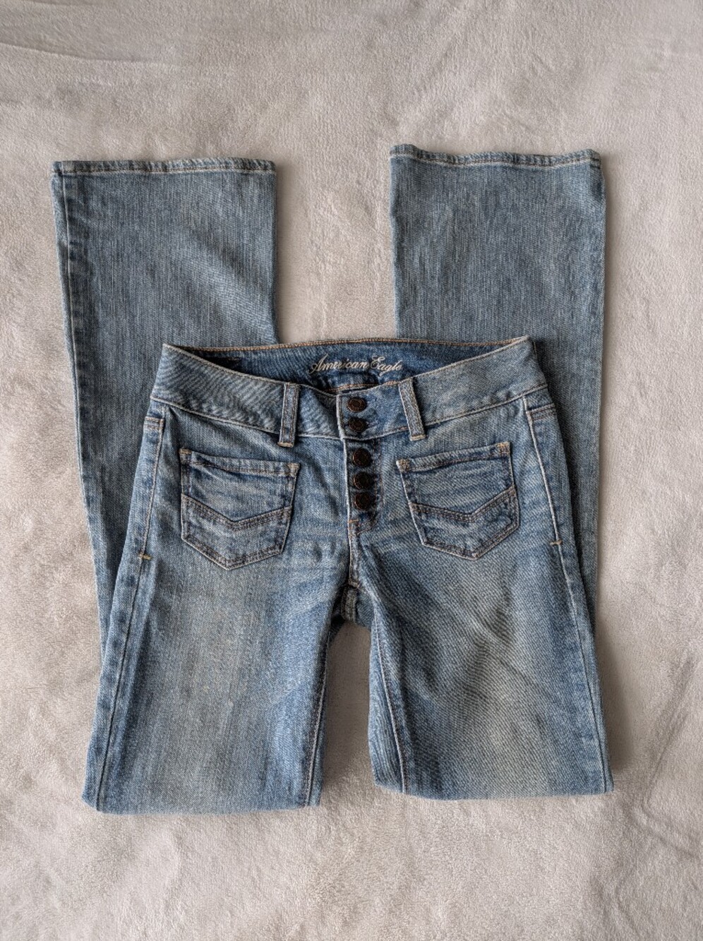 Vintage American Eagle Low Waisted Flare Jeans